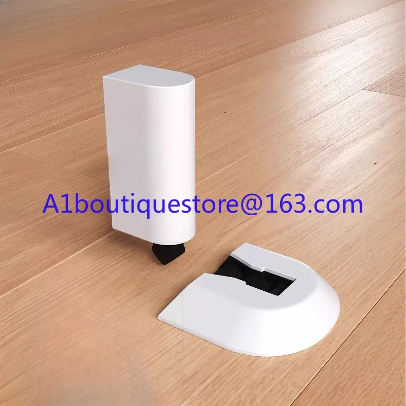 Ground suction, non perforated door suction, extremely narrow glass door stopper, windproof