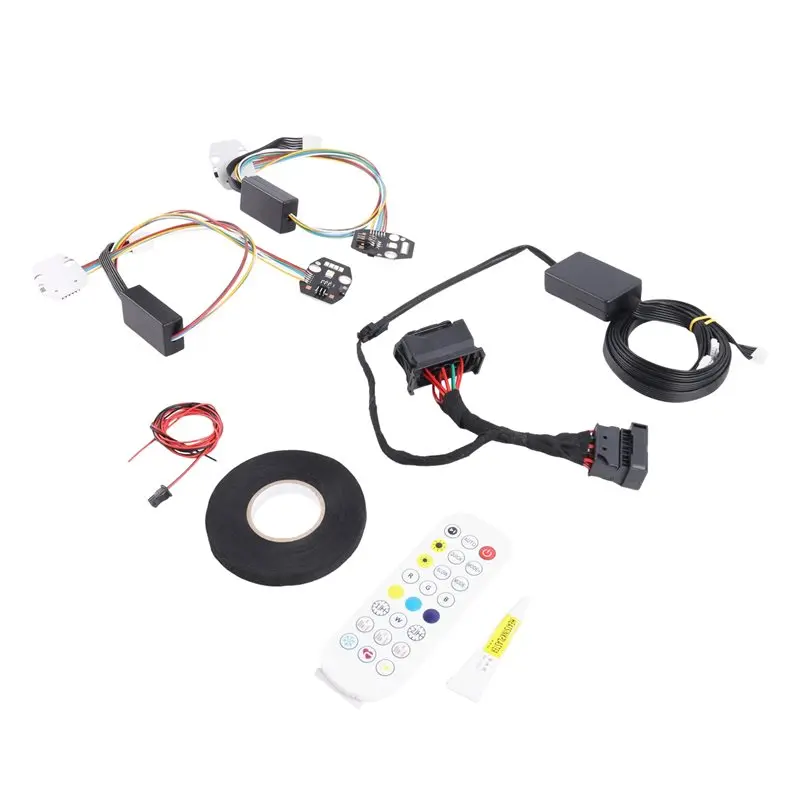 RGBW For BMW 1 Series F20 LCI F21 2015-2019 Angel Eyes RGB Multicolor LED Boards DRL Module Daytime Running Lights