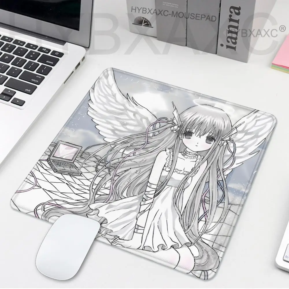 Cute Pinkly Girl Gaming Mouse Pad Sleepy Angel Pink Desk Mat Desktop Computer Keyboard Wireless Mouse Boy Girl Gift for CS DOTA