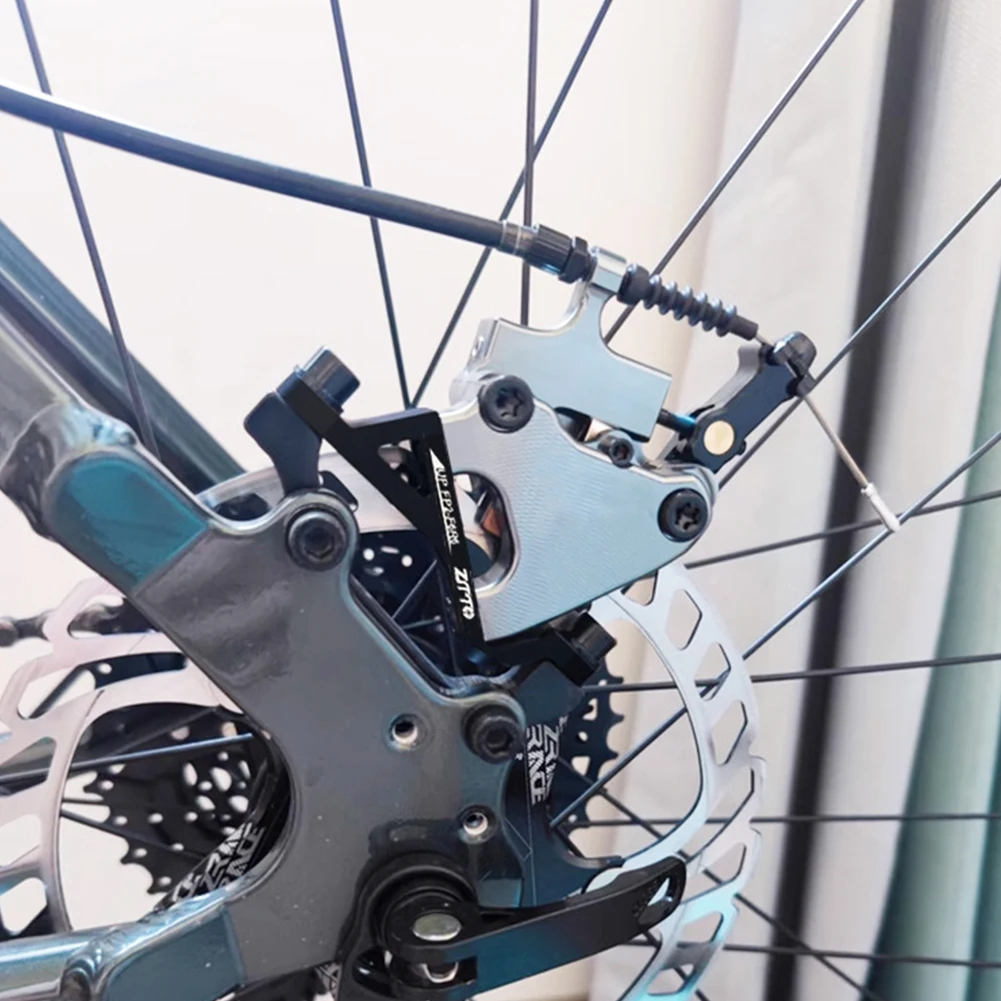 Bike Disc Brake Adapter Post Mount To Flat Mount Bicycle Disc Brake Adaptor Front & Rear Disc Brake Caliper Mount Adapter