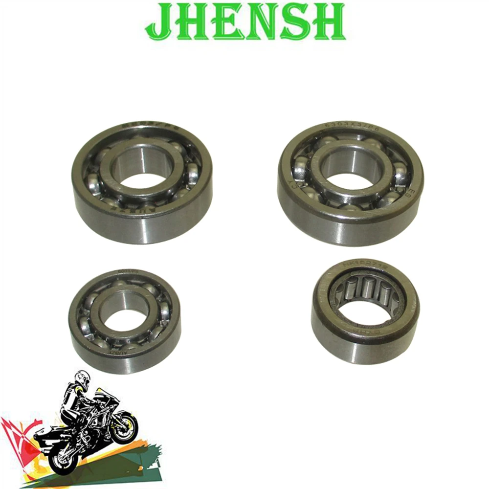 JHENSH علبة كرنك المحرك ، محامل علبة التروس للدراجة الترابية حفرة ، YX150 ، YX160 ، 1P60FMJ ، 1P60FMK