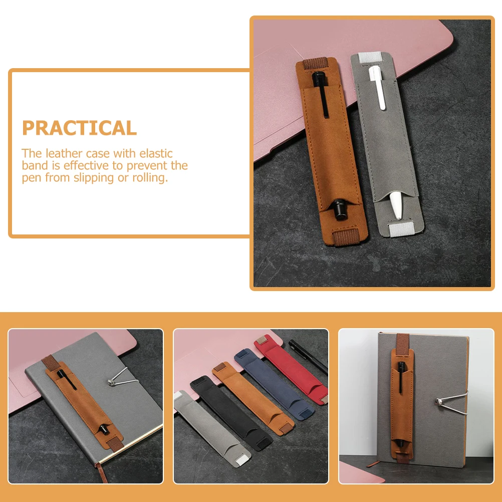 

4pcs Protector Business Sleeve Dustproof Scratchproof Pen Holder for Men Women Travel Pencil Case Notebook Pen Container
