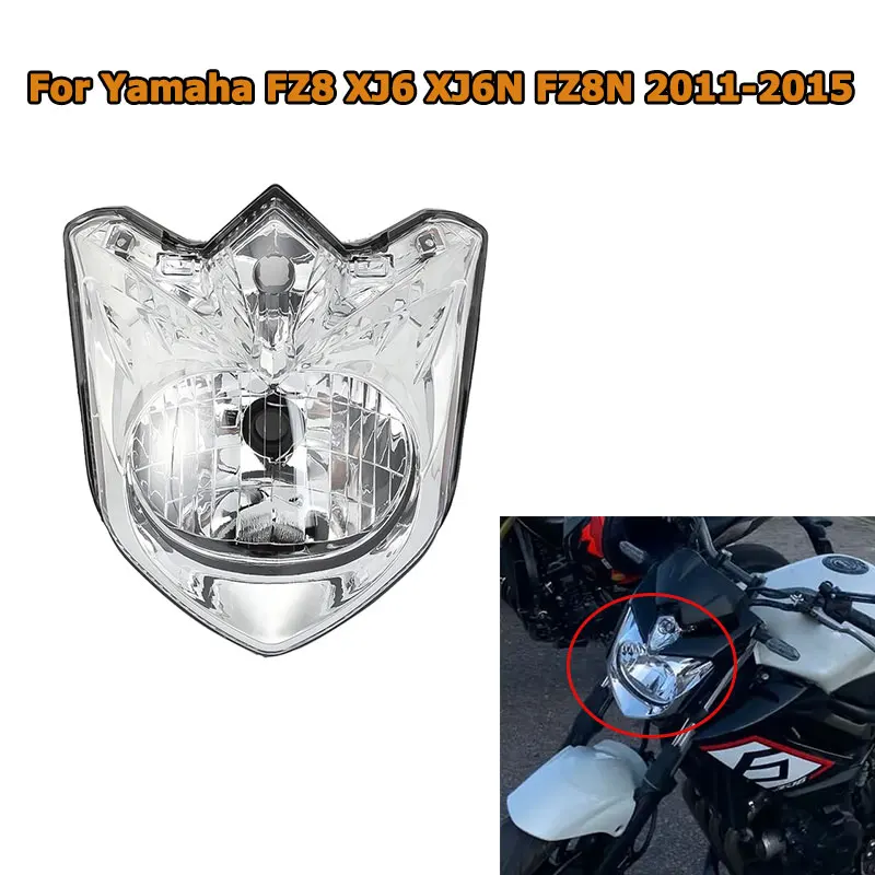 Motorcycle Front Headlight Assembly Headlamp Fairing Bracket for Yamaha FZ8 XJ6 XJ6N FZ8N 2011 2012 2013 2014 2015