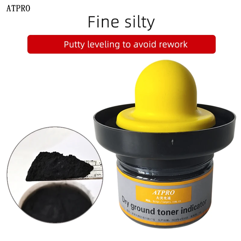 Original Ash Polishing Carbon Powder Indicator Toner Cartridge for Paint Spray Sheet Metal Grinding