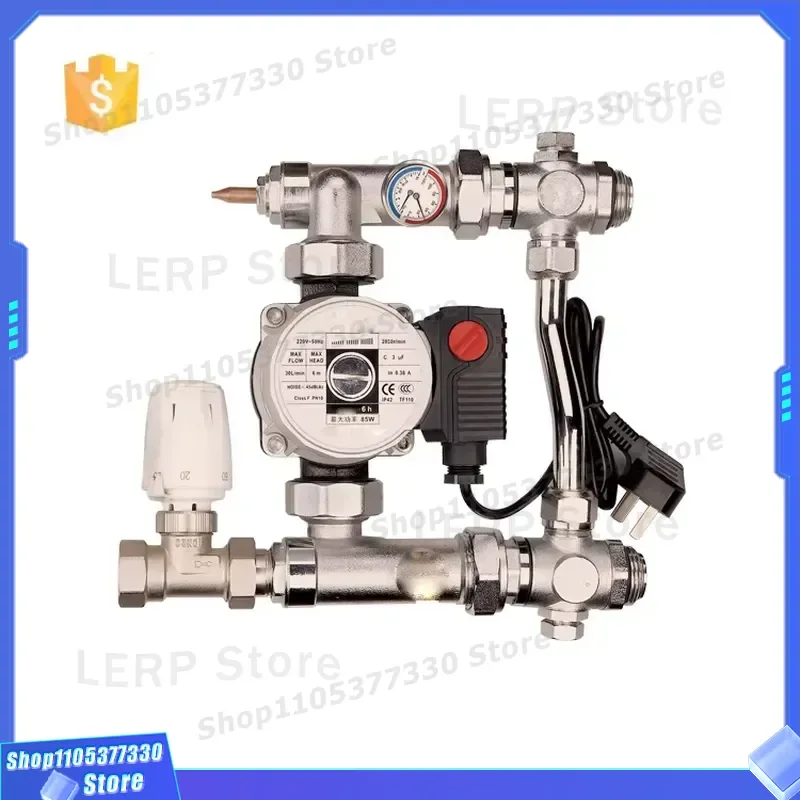 High Quality Underfloor Heating Mixing System Factory Price Newly Designed Efficient Control Unit For Radiant Floor Heat