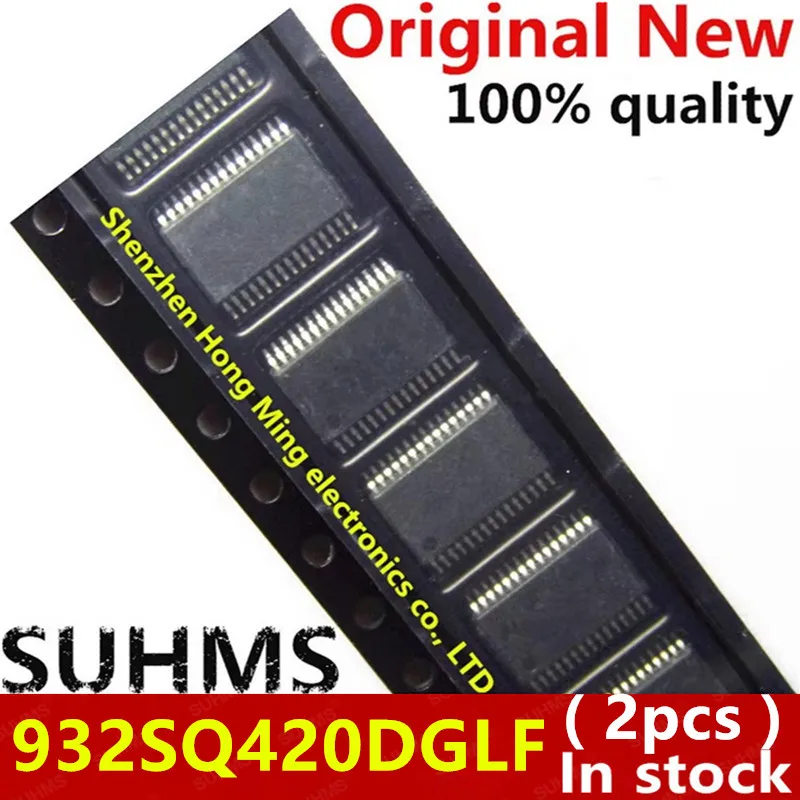(2piece)100% New ICS932SQ420DGLF 932SQ420DGLF sop-64 Chipset