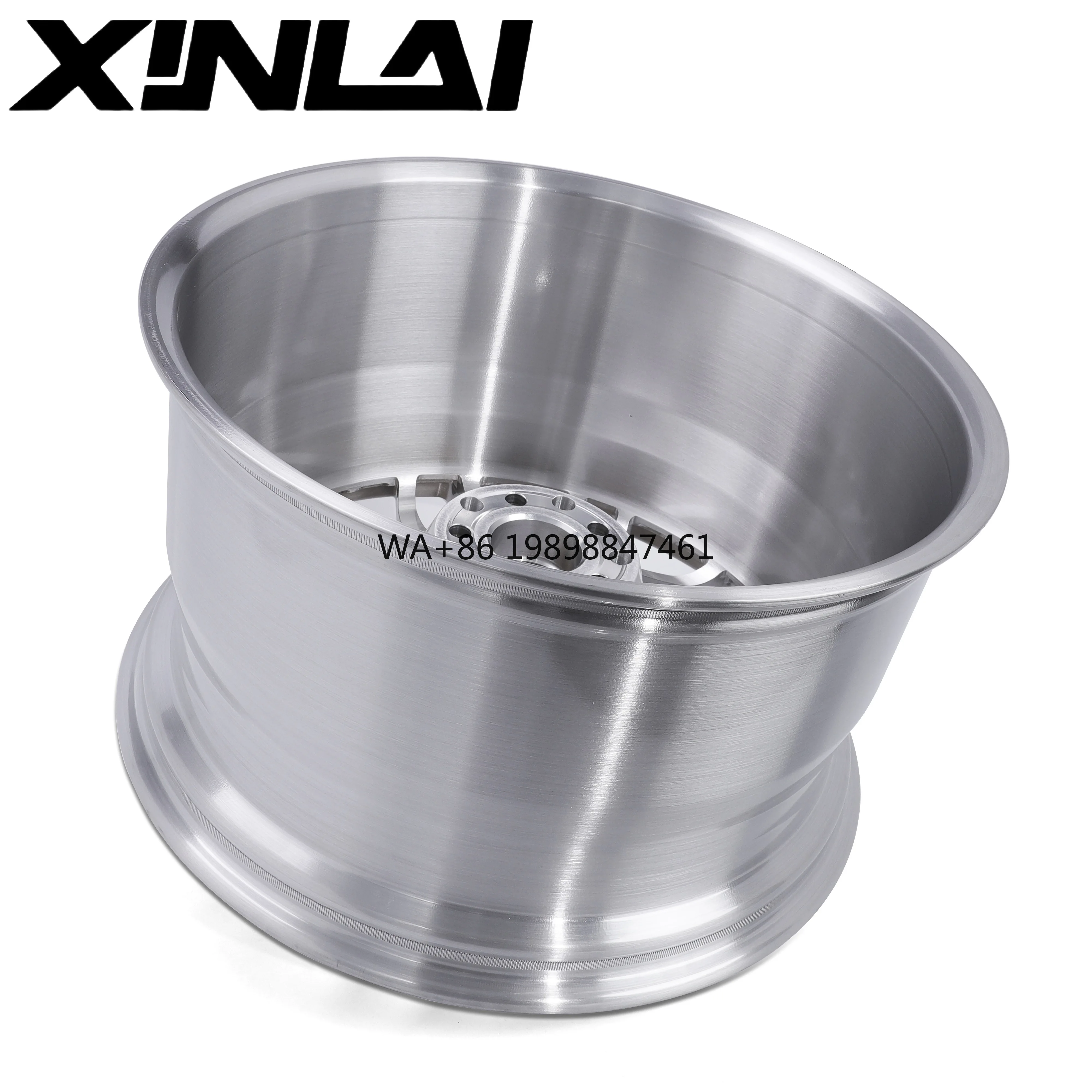 

XINL Custom Foeged Brushed Deep Concave Deep Lip 5x120 5x112 5x114.3 18 19 20 21 22inch 1-piece Forged Wheels
