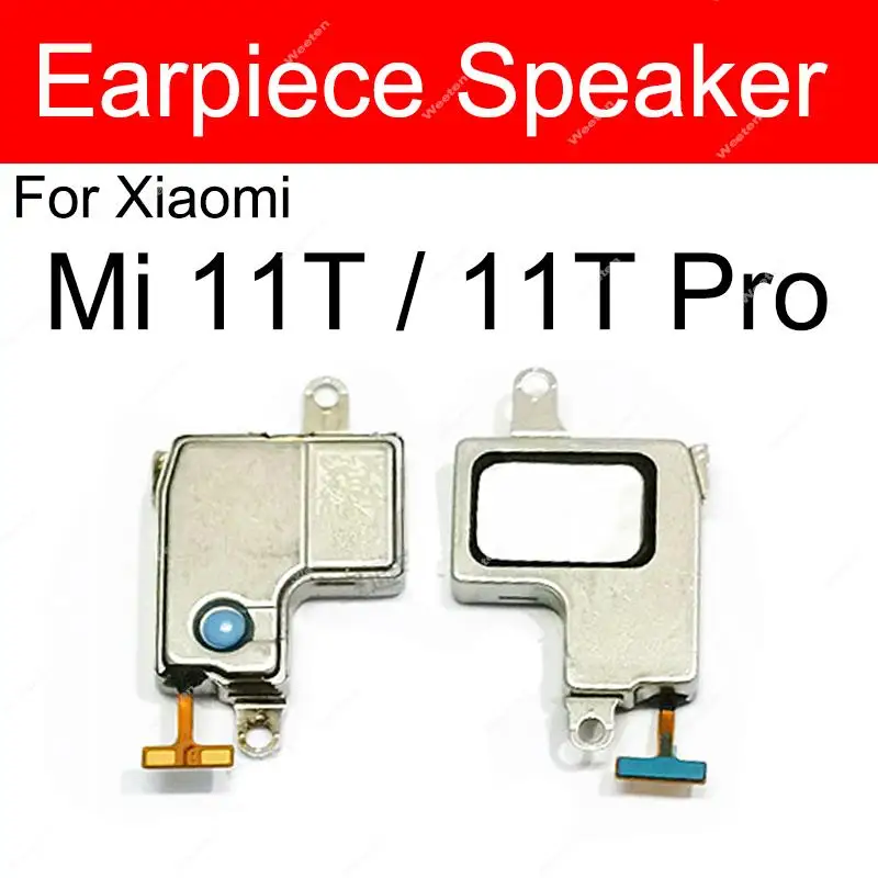 For Xiaomi Mi 11T 11T Pro Built-in Loud Speaker Top Eapiece Speaker Earphone Buzzer Ringer Flex Cable Parts