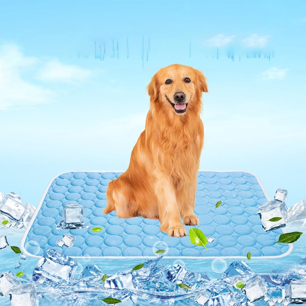 

Breathable Summer Dog Mat Cooling Comfortable Durable Washable Sleeping Pad for Small Dogs Mascotas Cushion Blanket