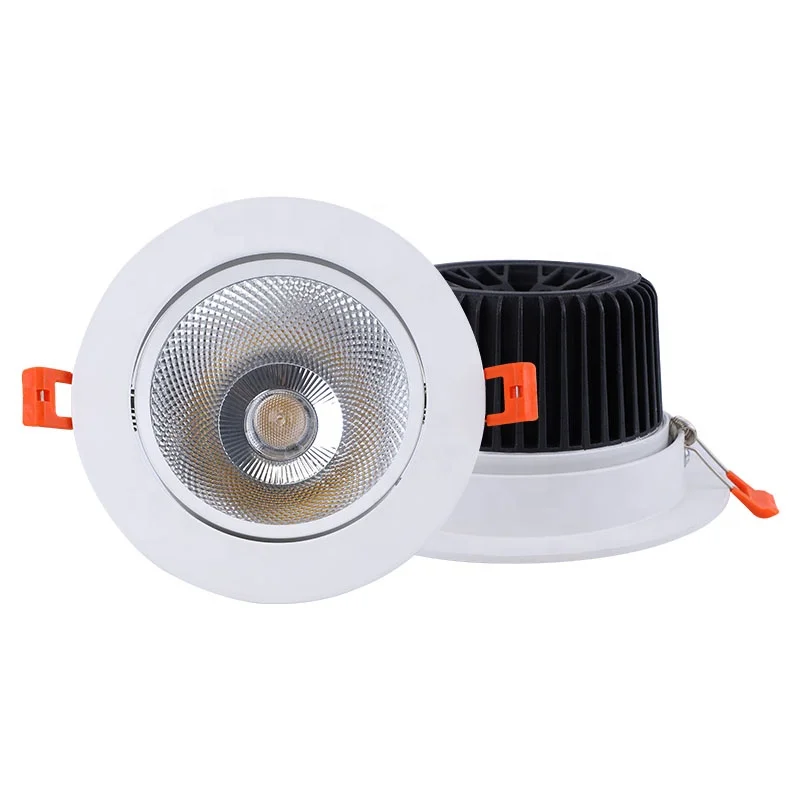 Commercial Downlights Ceiling Light 15w 20w 25w 240v Flicker Free Aluminum LED Spotlight
