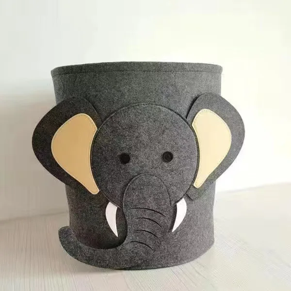 1/2/3/5PCS Baby Opslag Mand Panda Dinosaurus Cartoon Vilt Organisator Wasserij Vuile Kleren emmer Speelgoed Opbergdoos Cadeau-ideeën