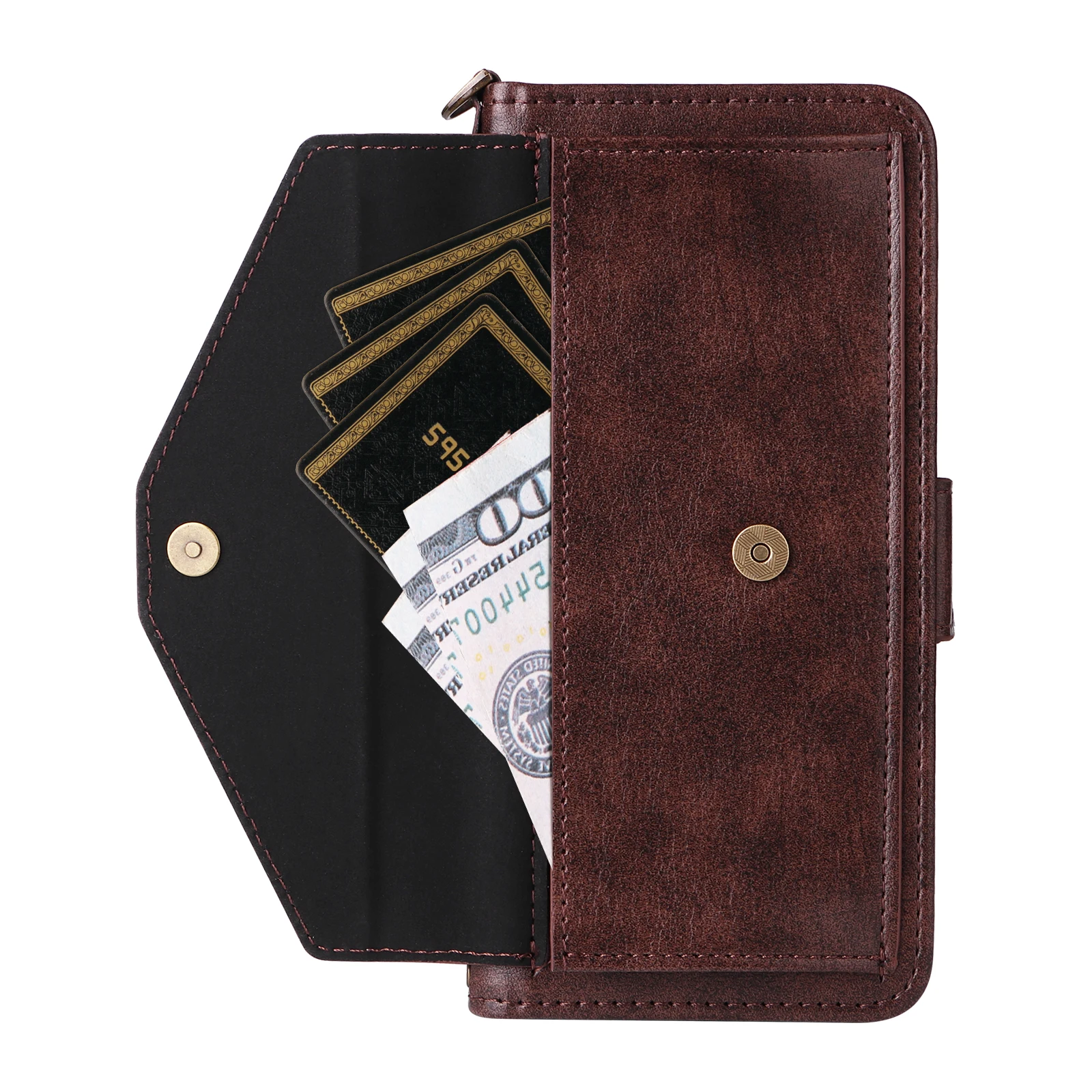 For Honor 400 PRO Global Versi - Leather Folio Wallet Case 评论和价格