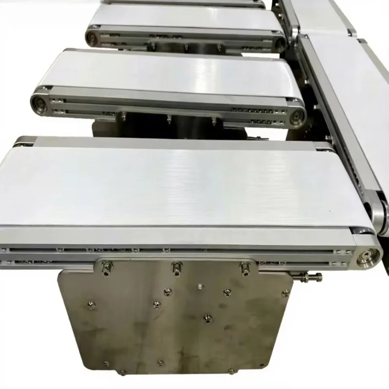 Adjustable Speed Flat Small Conveyor White Food Grade Mini Desktop Industrial Belt