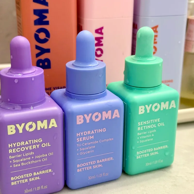 Hydrating Recover Oil Barrier Repair Serum Gentle Barrier Support Moisturizing Gel-Cream & Recovery Oil Skin Care view 2
