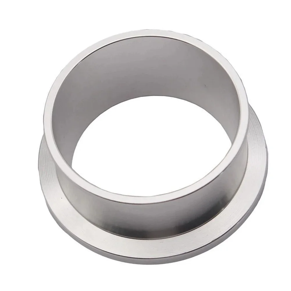 Aluminum /Turbo /Compressor V-band /Flange /Clamp For Holset HX35 HX35W HX40W For Dodge For Cummins 5.9 Silver Metal Car Part