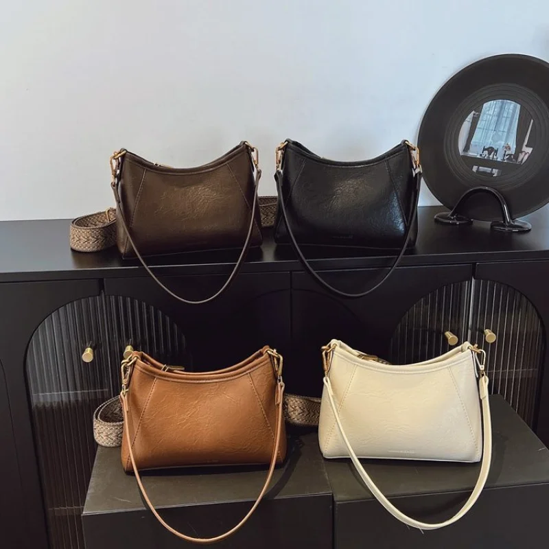 حقيبة يد نسائية عصرية مصنوعة من جلد مارتن المطبوع مع طراز أيرلندا العصري الأنيق وخفيف الوزن للاستخدام اليومي