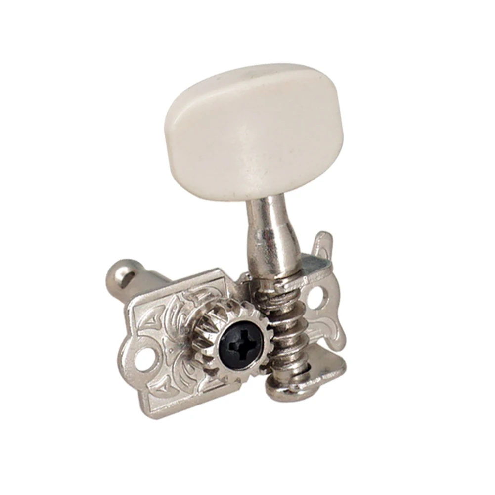 6Pcs Acoustic Guitar Open String Button 3L 3R Guitar Machine Head Key Peg Tuners Metal Tuner Machine Heads Guitar Accessories