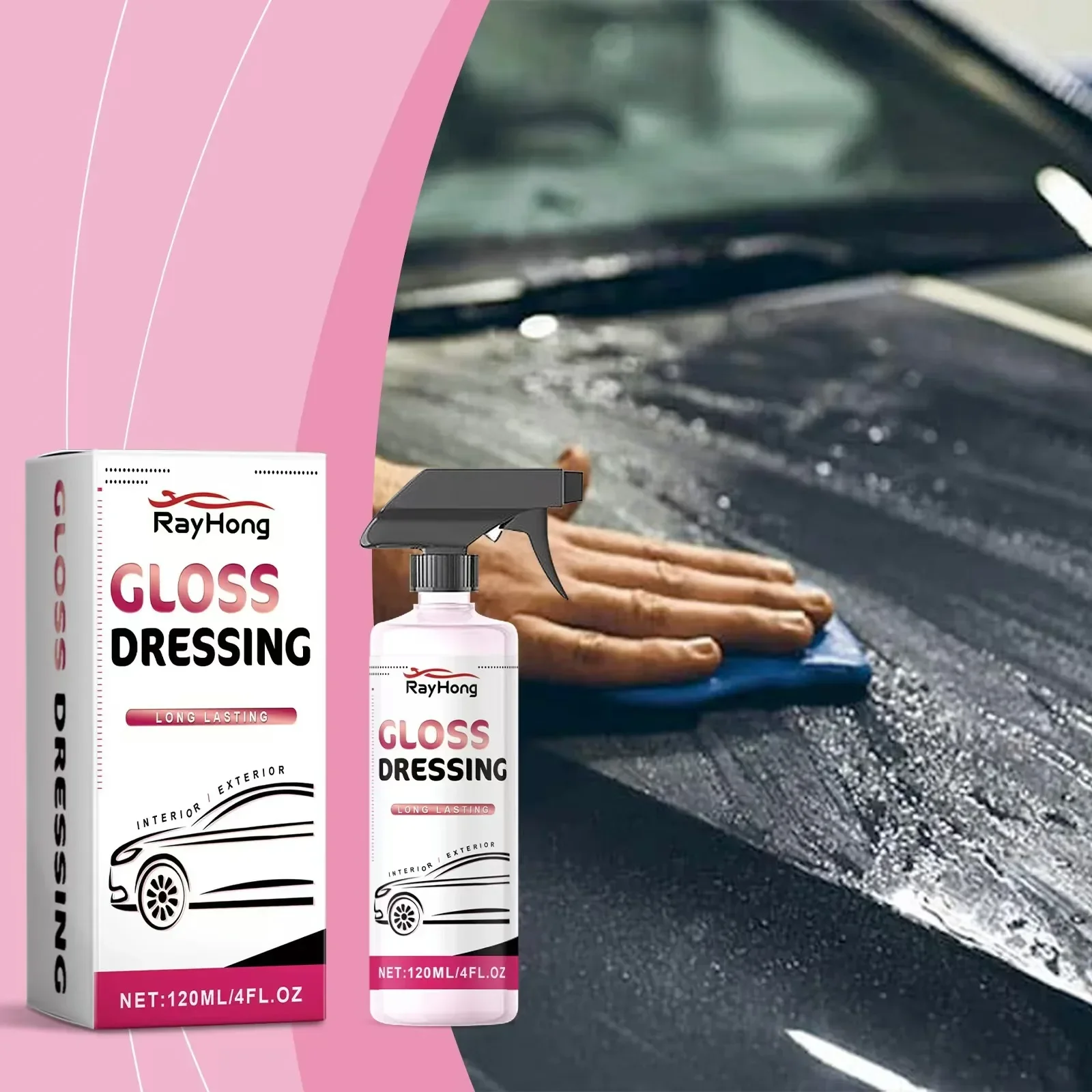 120ml  Car care gloss agent car paint coating maintenance polishing antifouling repair scratch polishing spray