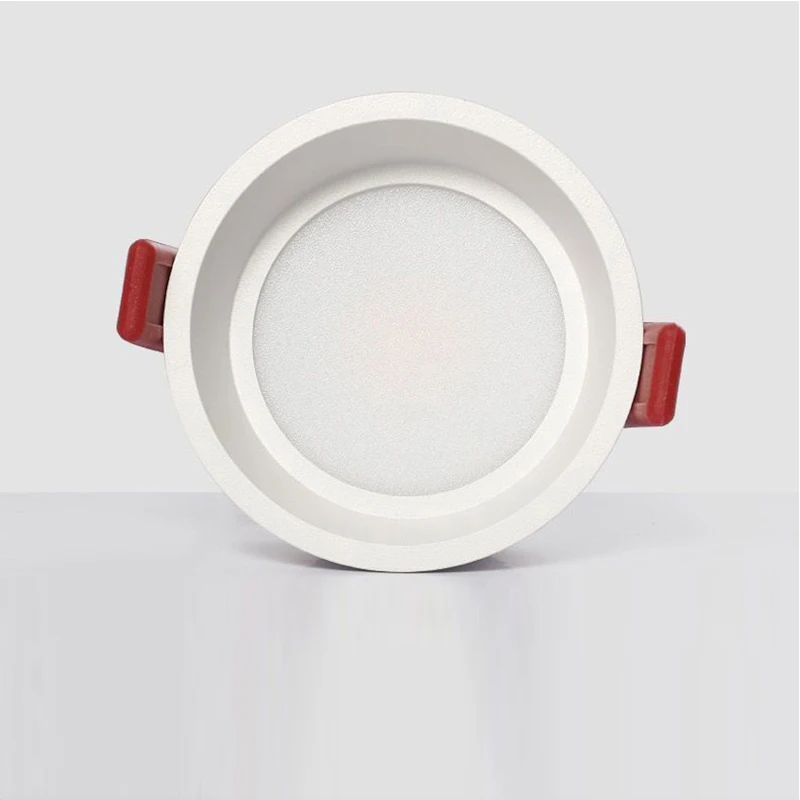 Four 12 w high quality commercial lighting downlight ceiling embedded 7 w12w ceiling lamp shoot the lamp to the sitting room