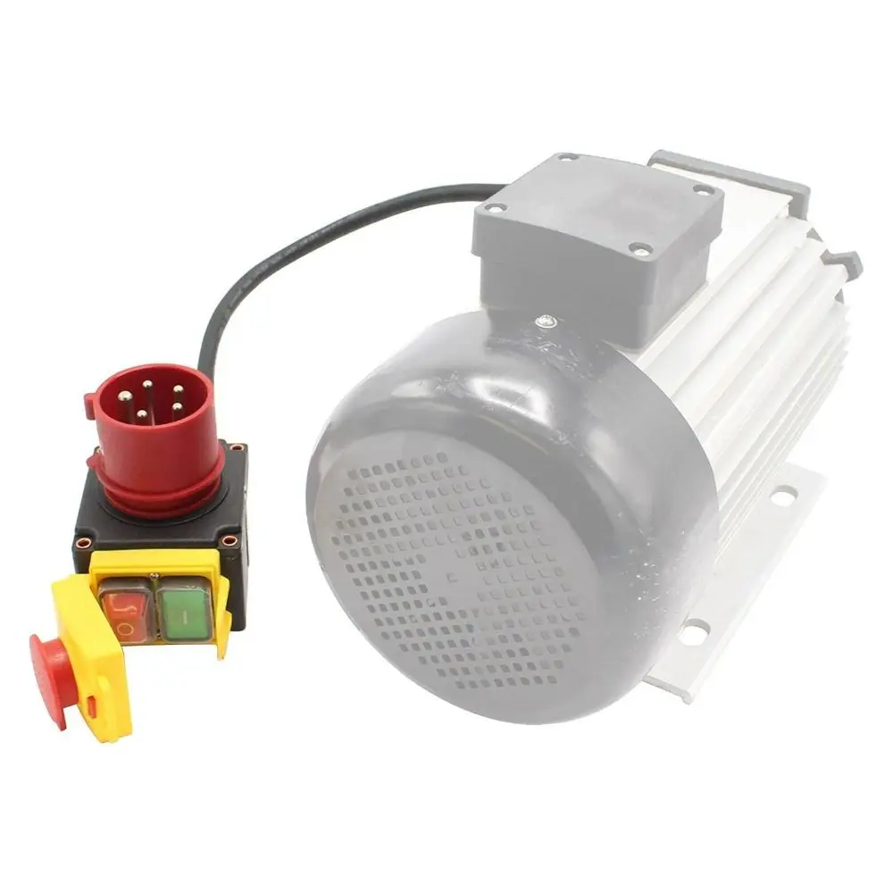 Waterproof Machine Switch Electromagnetic Zero Voltage Functionality Emergency Stop Switch Motor Protection Switch