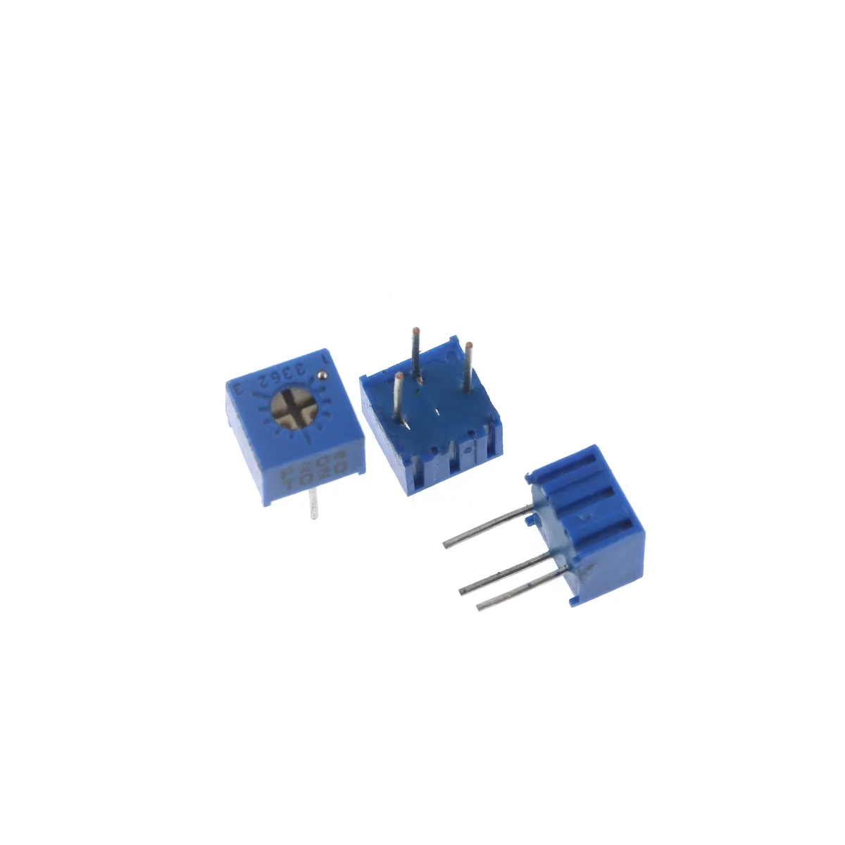 10pcs 3362P Single Turn Precision Adjustable Potentiometer 1K2K5K10K20K50K100K200K500K1M 101 103