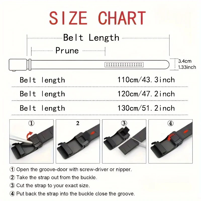 Men's Business Belt - Genuine High Quality Alloy Automatic Buckle Belt, Fashionable Buckle Fashionable Luxury Casual Belt