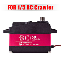 Servo 80KG RC 1/5 Servo Waterproof High Torque Servo 80Kg 8.4V Metal Gear Digital Servo For Redcat HPI Baja 5B SS