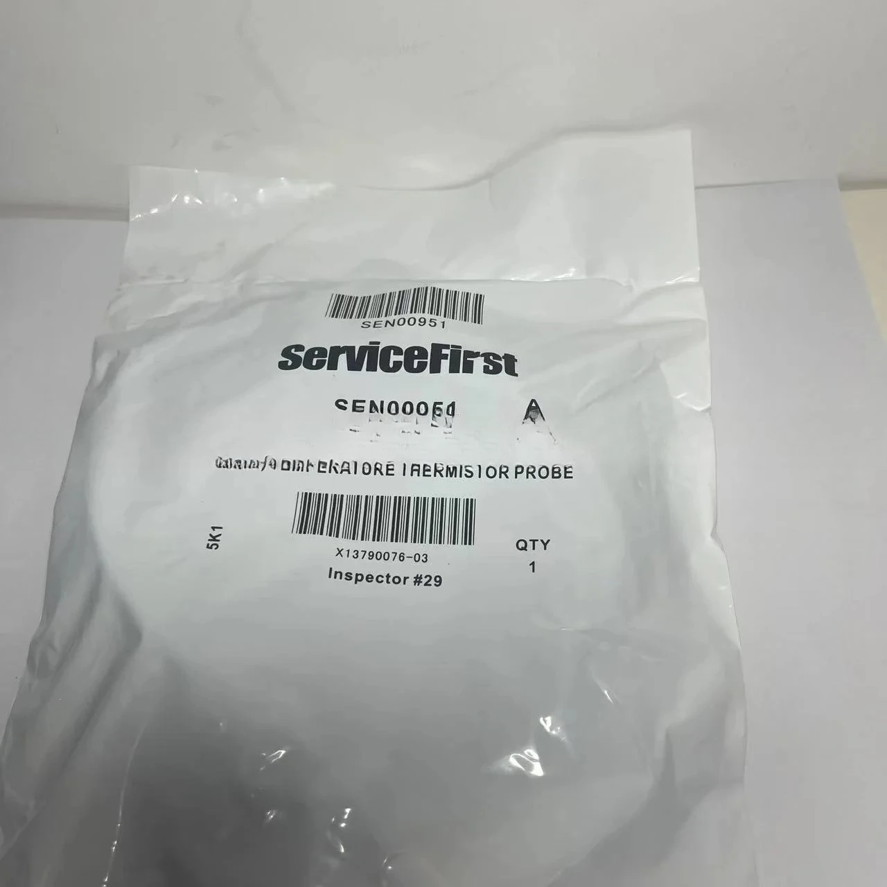 Sensor de temperatura SEN00951 Trane Compresor de refrigeración Repuestos Sensor de sonda termistor de temperatura SEN00951