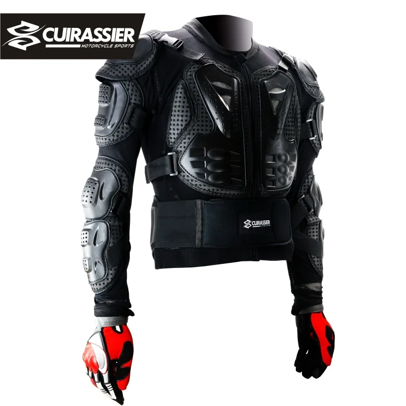 

Motorcycle Safety Supplies Front Back Reflective Armor Men's Sports Suit Motorcycle Protection