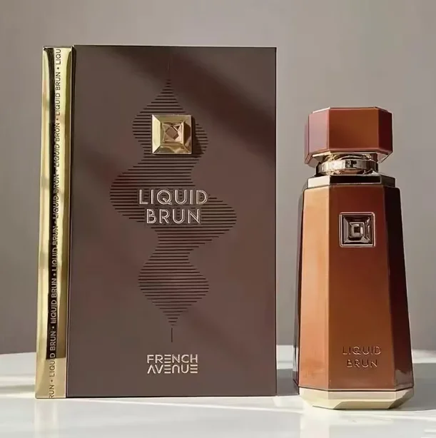 French Avenue Liquid Brun Eau de Parfum Spray 3.4 أونصة (100 مل) - عطر يدوم لمدة 12 ساعة - هدية مثالية للعطلات للجوء #1