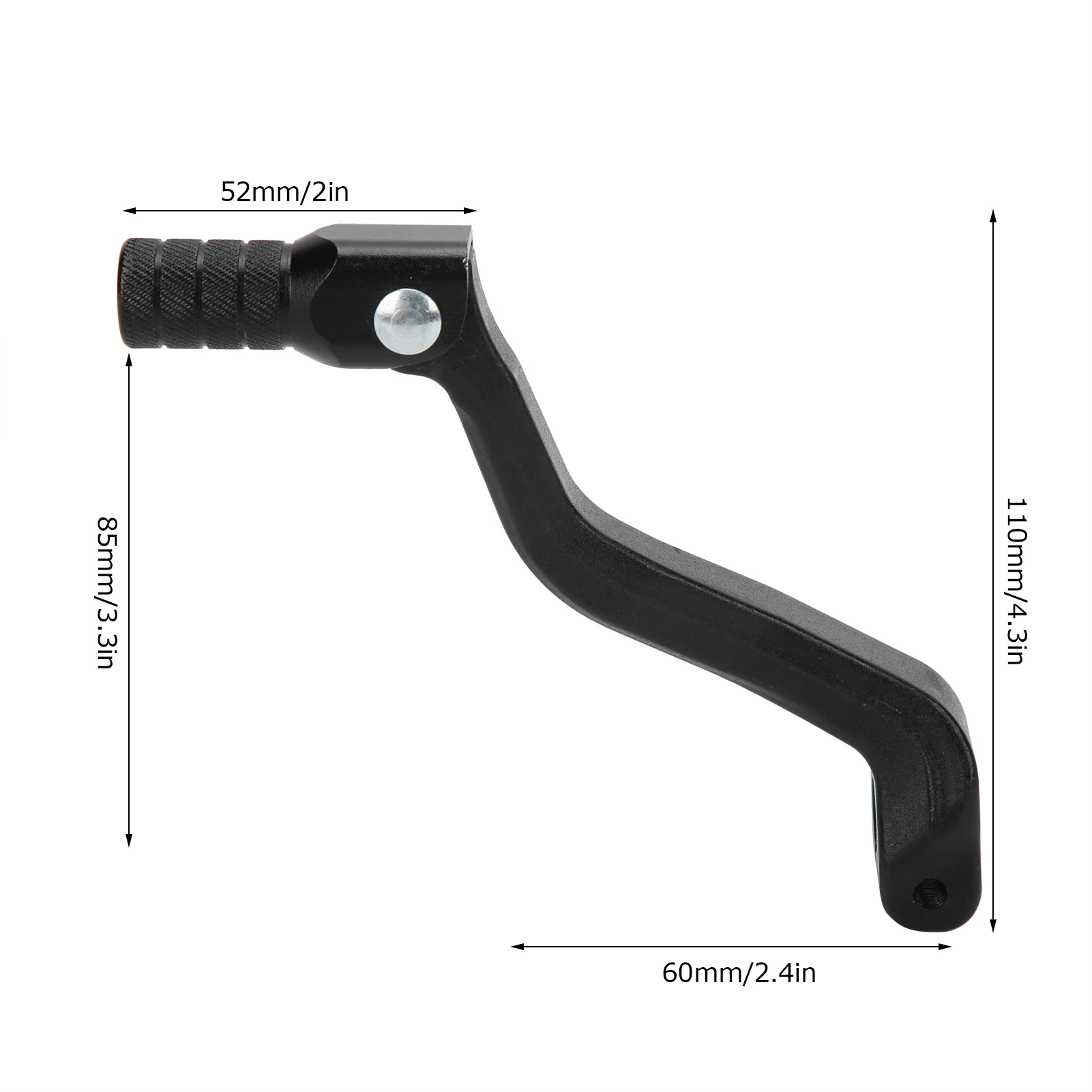 Gear Shift Lever Aluminium Alloy Folding Foot Shifter Fit for Zongshen CG CB NC 125 150 200 250 450 Dirt Pit Bikes