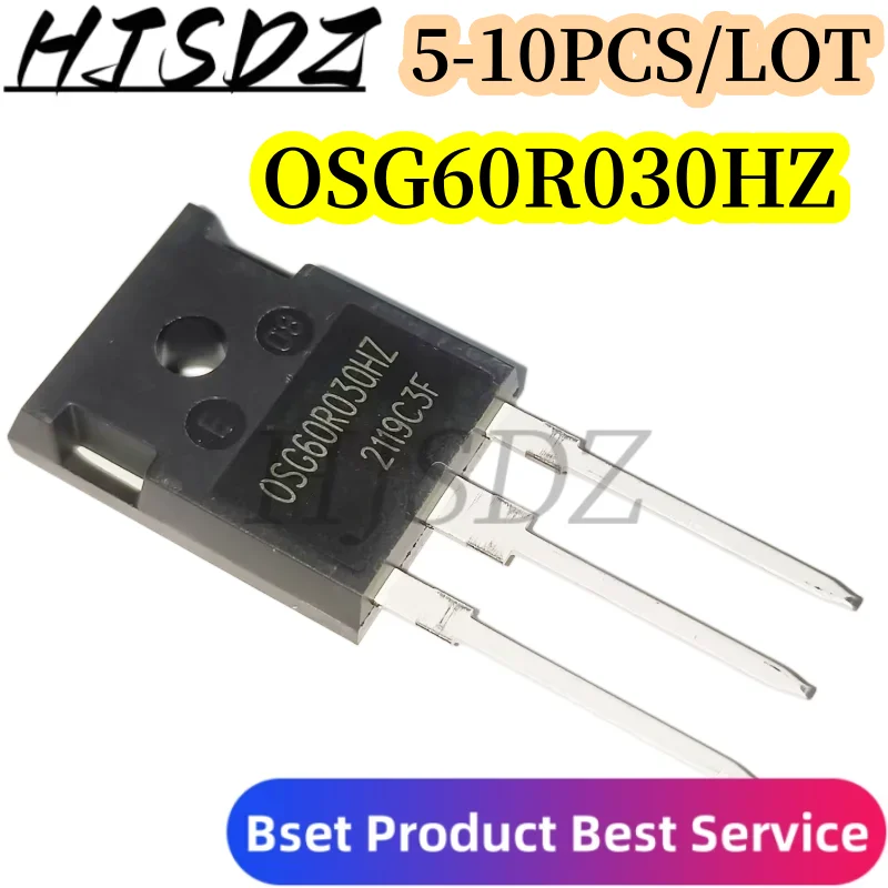 5-10PCS/LOT OSG60R030HZ OSG60R030 OSG60R030HCZ TO-247 650V