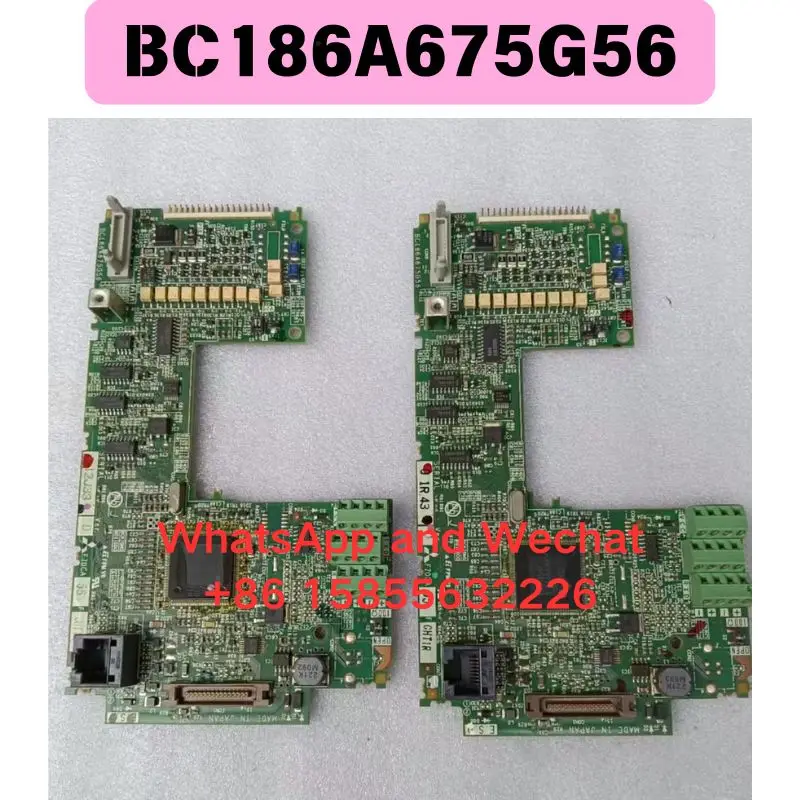 

Used FR-F740-5.5k-CHT1 driver board CPU board BC186A675G56 F70CA55F Functional test OK