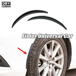Car Fender Flares Arch Wheel Eyebrow Auto Mudguard Lip Body Kit Protector Cover Mud Guard for Universal cars