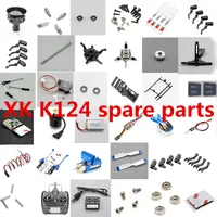 Wltoys XK K124 RC Helicopter spare parts motor servo propellers blades shell landing gear bearing receiver remote controller etc
