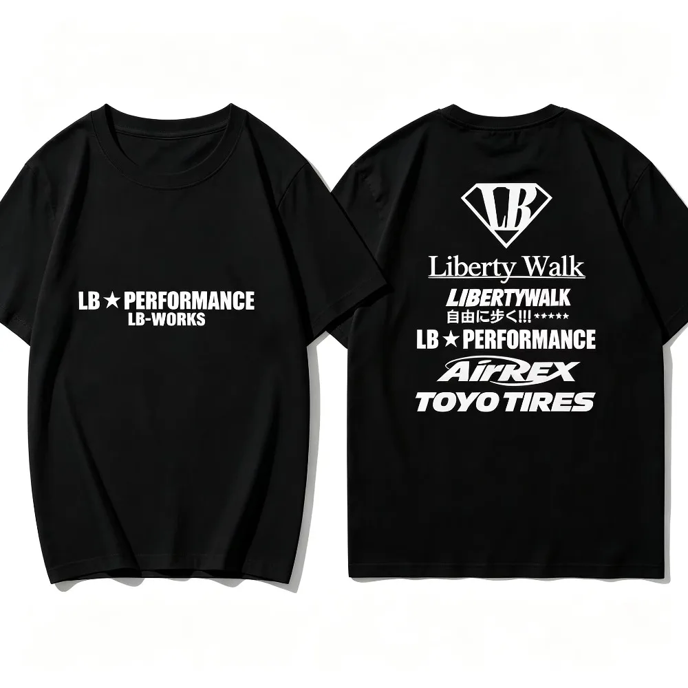 2026 New JDM Modification Men Women Short Sleeve T Shirt, Wide Body Faith Classic Track Graphic Casual Streetwear Tops