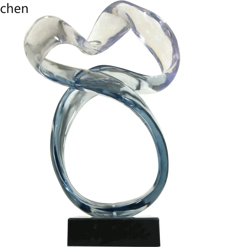 Simple Abstract Ornament Hotel Lobby Entrance Sculpture Decoration