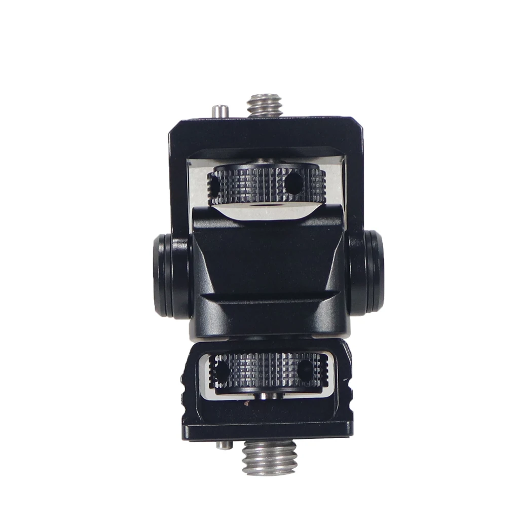 Monitor EVF Mount Screws Swivel Tilt Adjustable 1/4 3/8 Arri Locating Pins for DSLR for Gopro 13 12 Mic Flashlight Clamp Holder