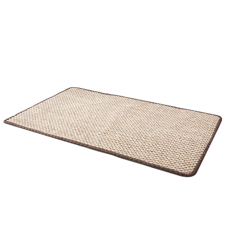 

Sisal Cat Scratch Pad Scratching Pad With Adhesive Hook Tape Cats Wall Scratcher Carpet Mat Cat Scratch Pad