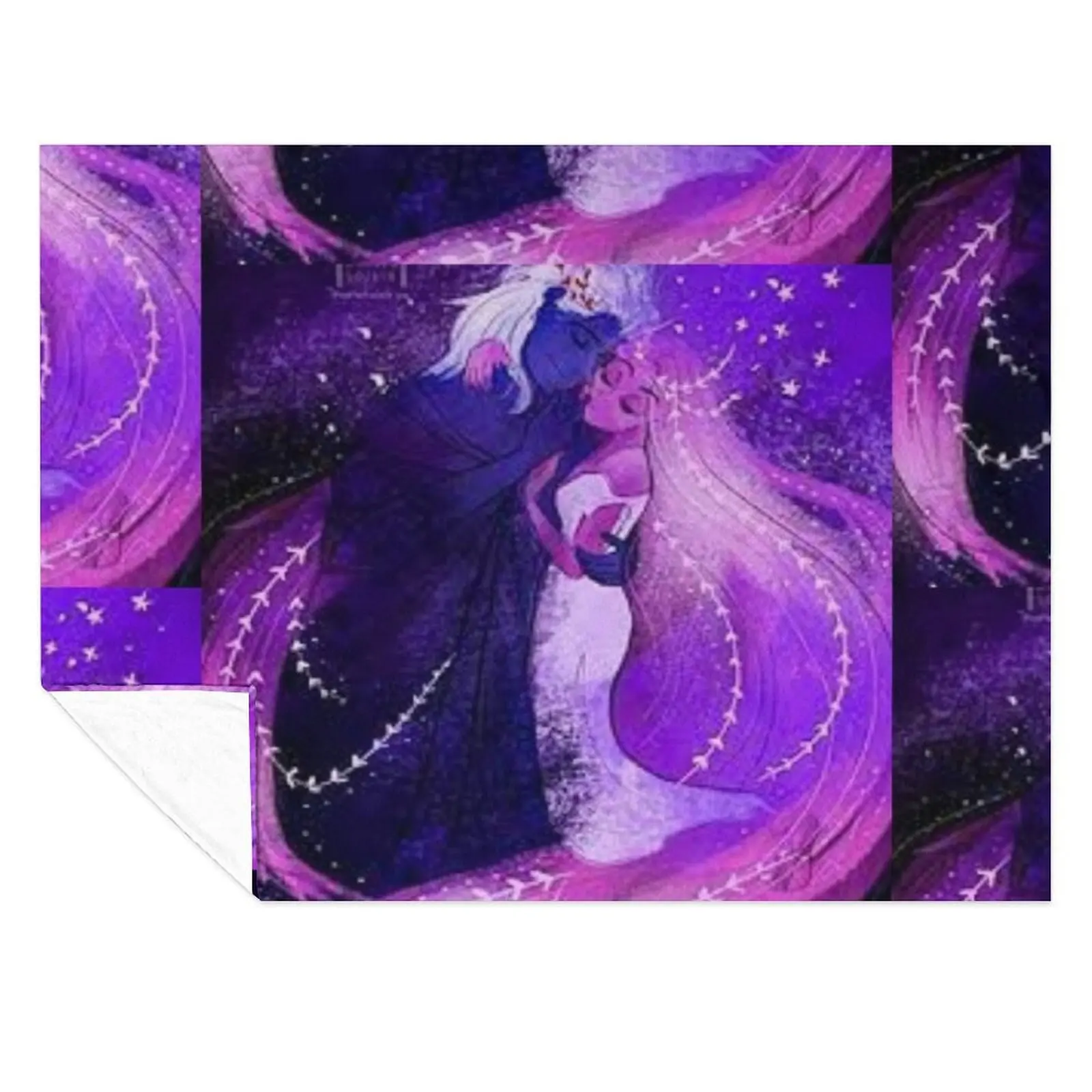 

Lore Olympus HadesxPersephone Main Characters Memorable Moments Webtoon Art #2 Throw Blanket Hairy Furrys Stuffeds Blankets