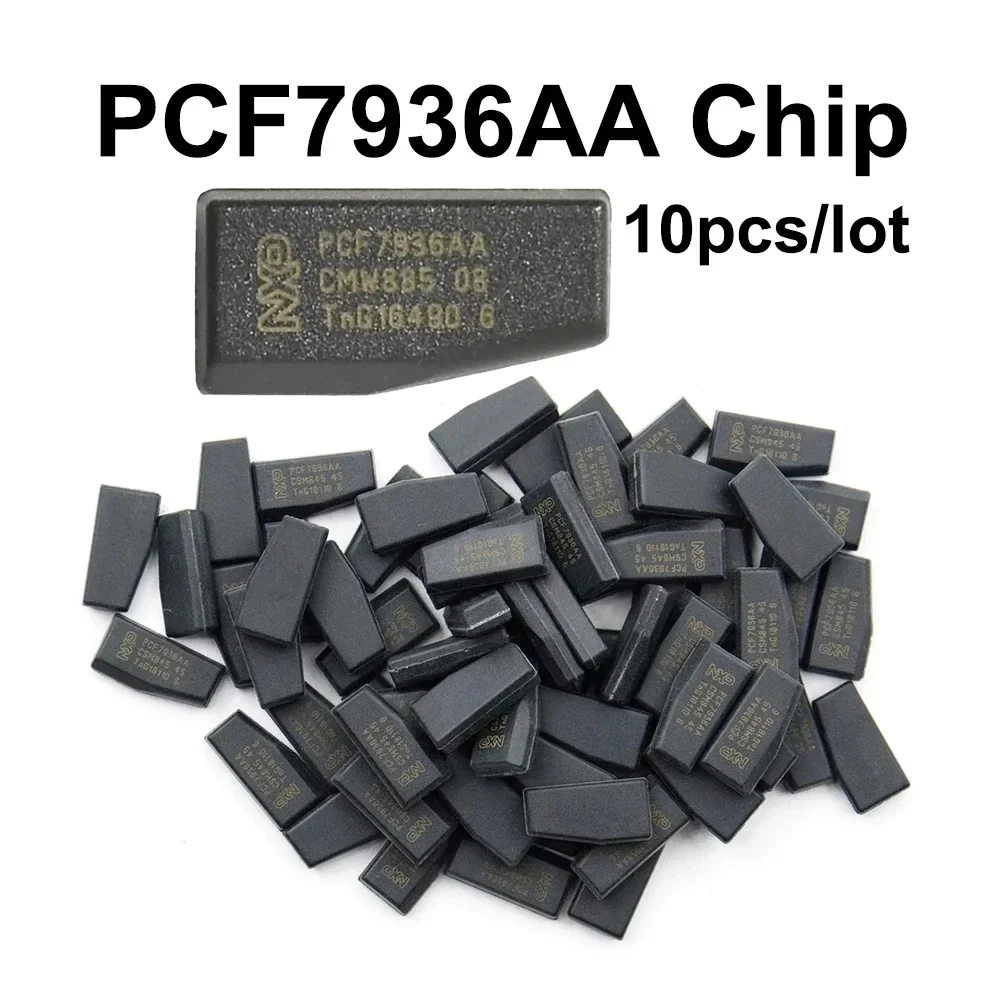 Original PCF7936AA ID46 Transponder Chip T19 7936AA Unlock ID 46 PCF7936 (update of PCF7936AS) Blank Carbon Auto Chip