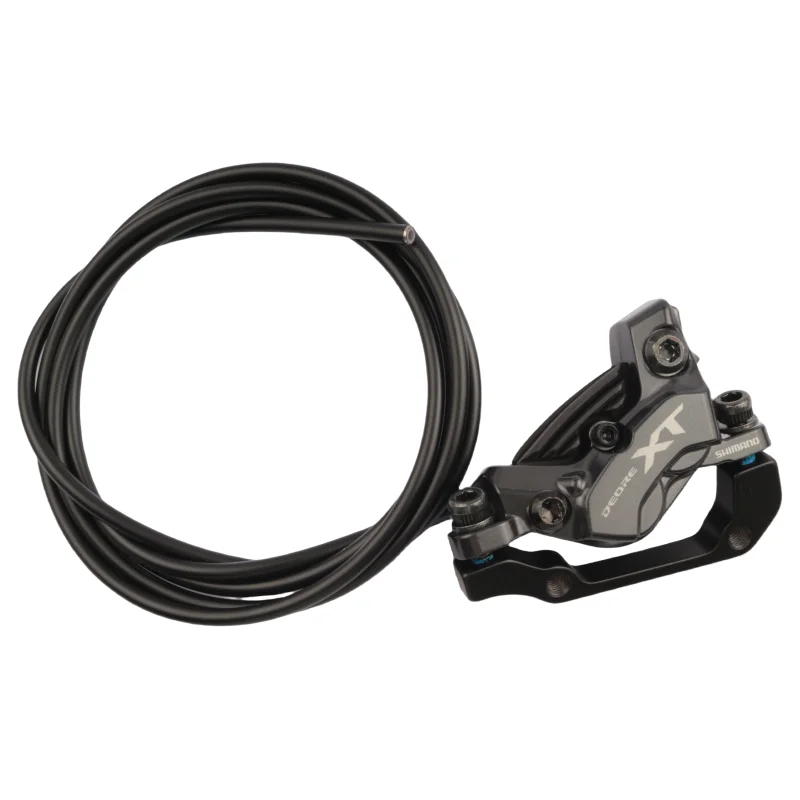 Shimano DEORE XT M8200 Bremse hydraulische Scheibenbremse 2-Kolben M8220 4 Kolben MTB mit J05A ICE-TECH Harzpolster Fahrradteile – Detail 18