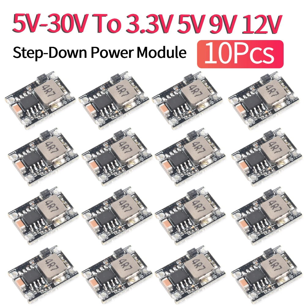 10Pcs DC-DC Step-Do…
