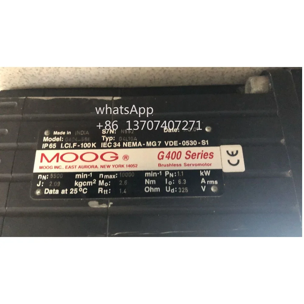 

Б/у серводвигатель G404-556 G404-543 G4L10A для MOOG