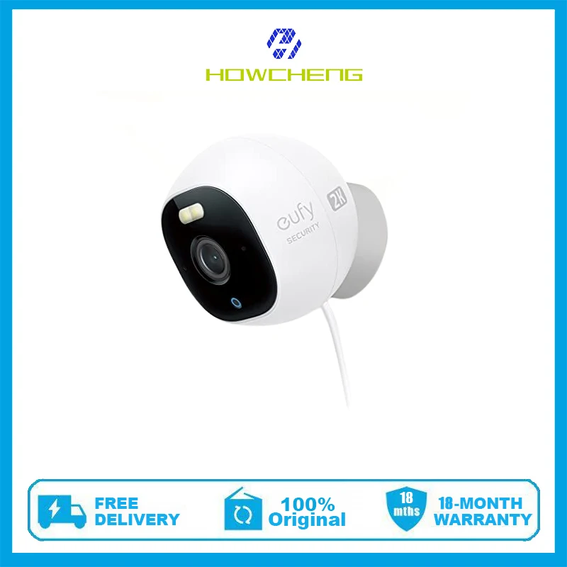 

Eufy Solo Outdoor Cam pro 2K Night Vision Wireless Security Camera IP Camera for Home Surveillance