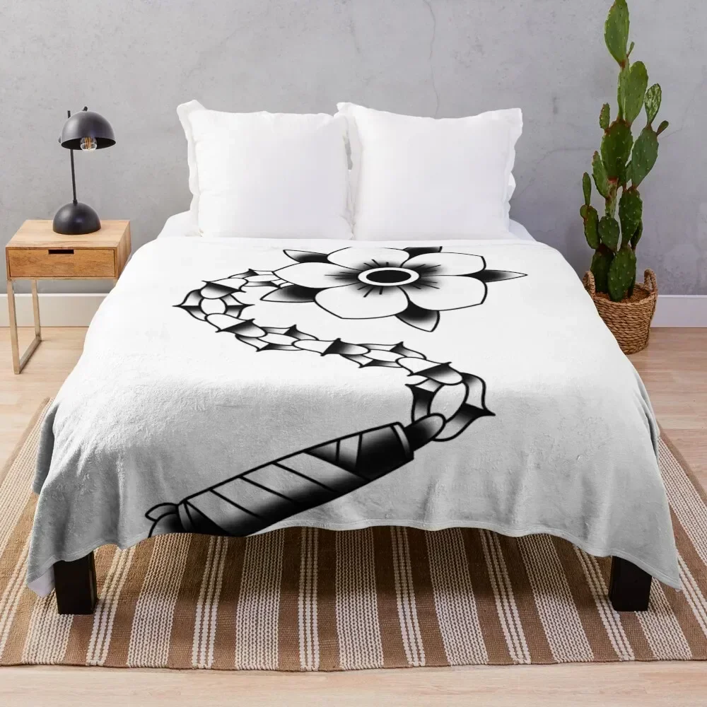 

flower mace Throw Blanket Sofa Quilt manga Sofas Blankets