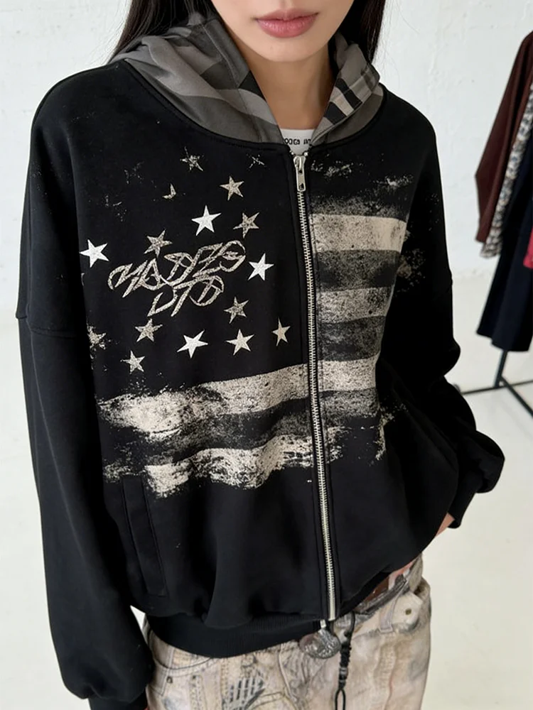

Printed hoodies for men and women, casual outerwear