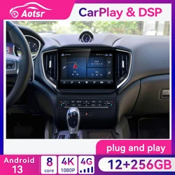 For Maserati Ghibli 2014 -2021 Android car GPS Navigation auto Multimedia Radio Player Head Unit carplay stereo tape recoder DSP