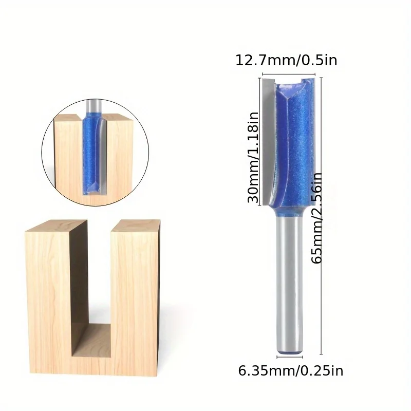 ‌"4 Pcs 1/4" Shank Triple-Bead Router Bits - Professional Woodworking & CNC Grooving Cutter Set"‌