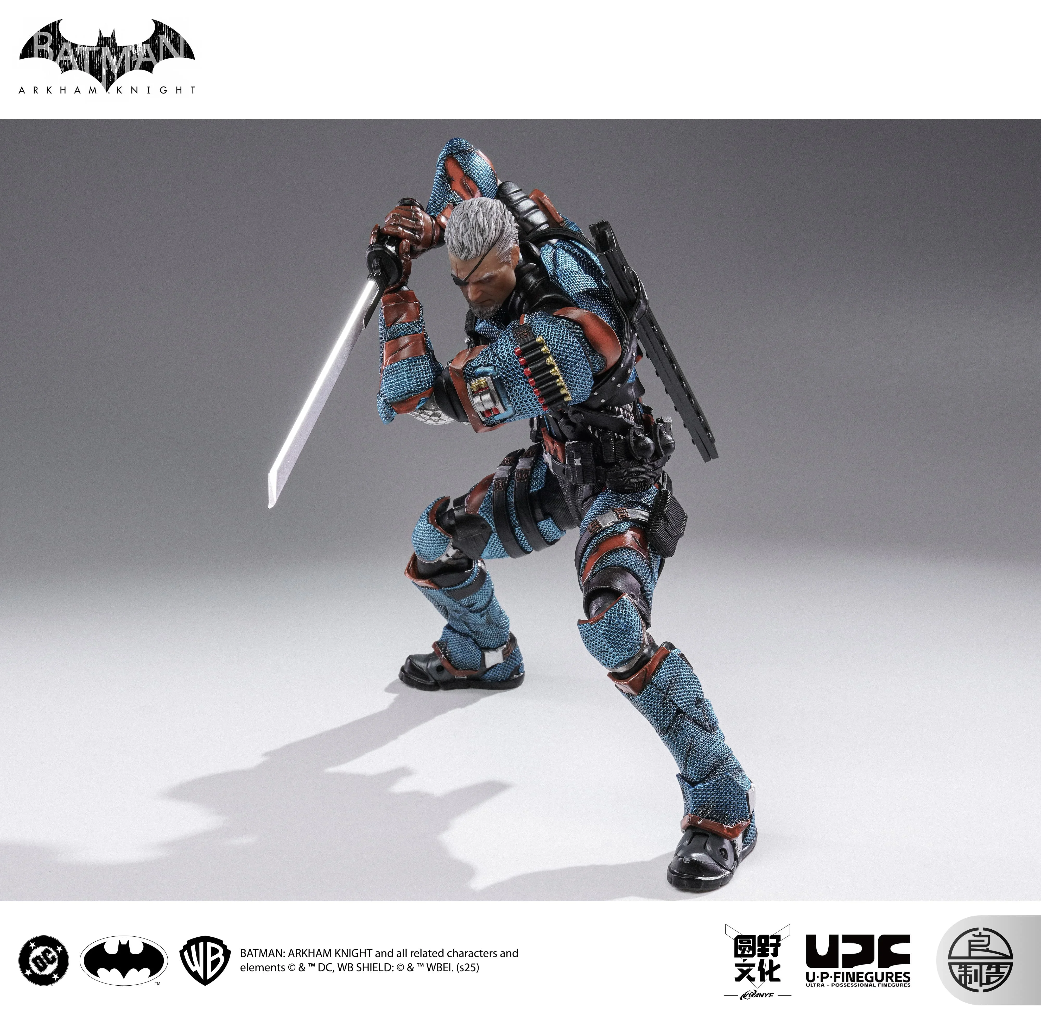 جديد Lpzz Deathstroke عمل الشكل Arkham Knight الانتهاء وحدة المنقولة باتمان نموذج سطح المكتب زخرفة أنيمي تمثال اللعب هدية